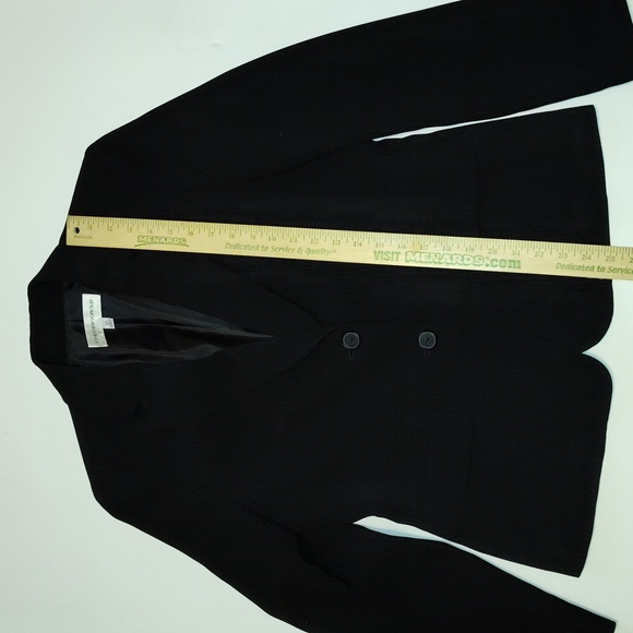 Jones New York Black Pinstripe Blazer And Pants Women's Size 10 EUC - Picture 10 of 14